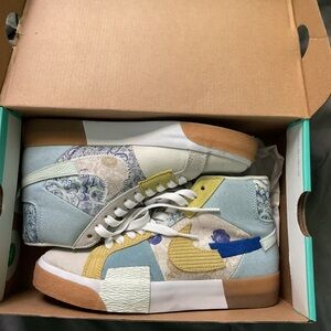 Colorful High-Top Sneakers